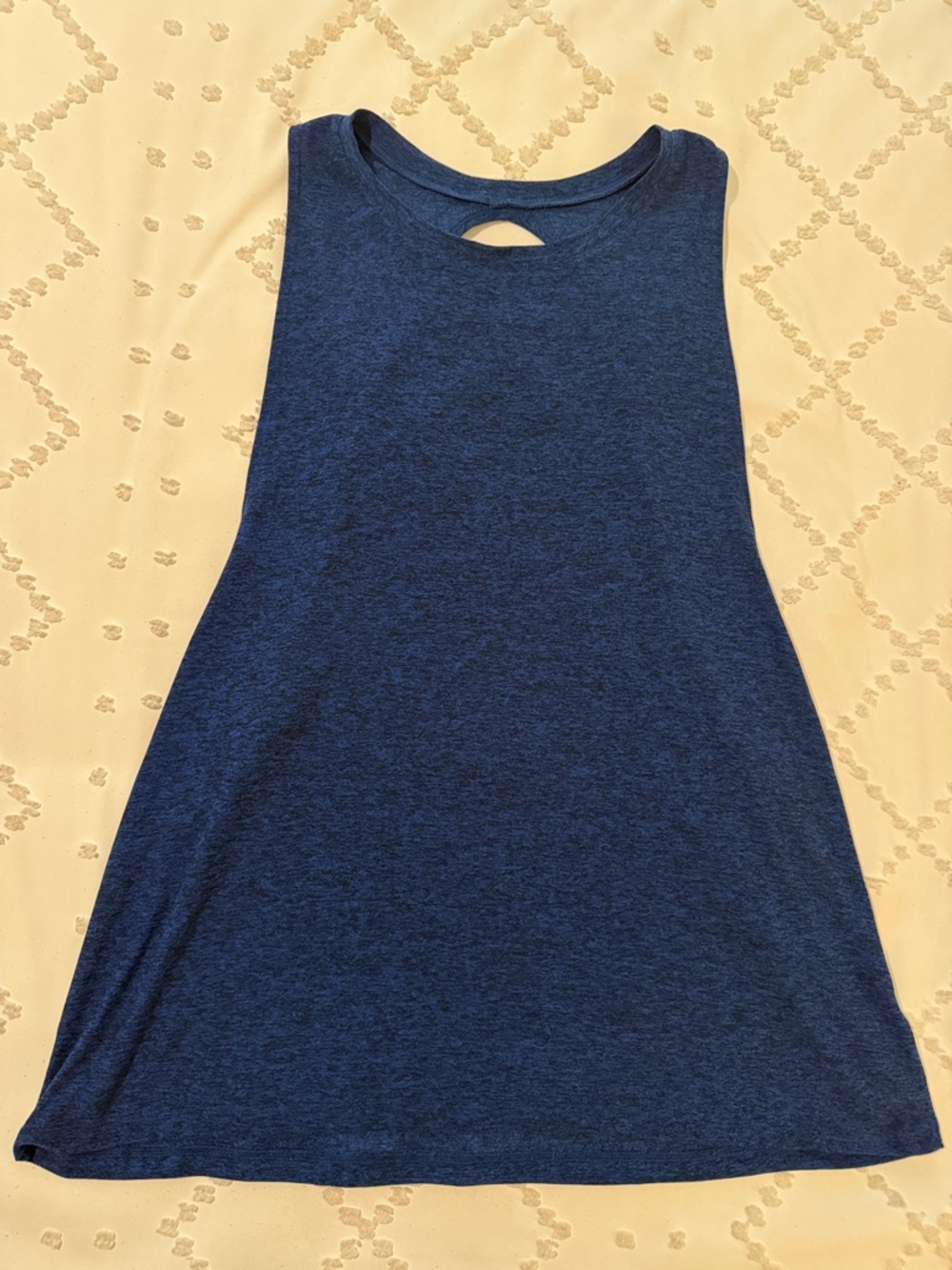 Beyond Yoga Navy Blue Racerback Tank Top